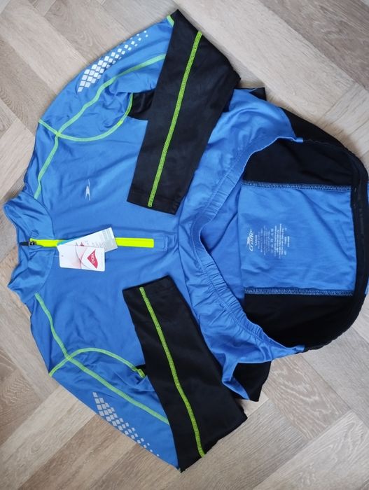 Мужская футболка для бега, велоджерси