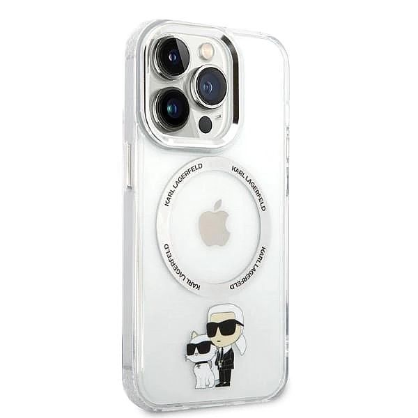 Etui Karl Lagerfeld Iconic Karl&Choupette Magsafe na iPhone 14 Pro Max