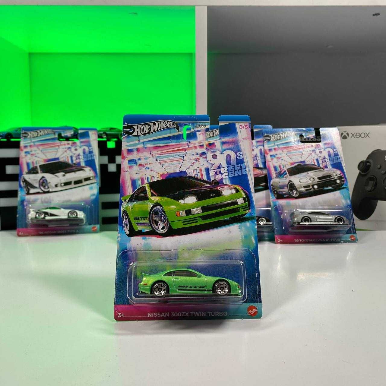 Машинка Hot Wheels серія '90s Street Scene Nissan 300ZX Новий Хот Вілс
