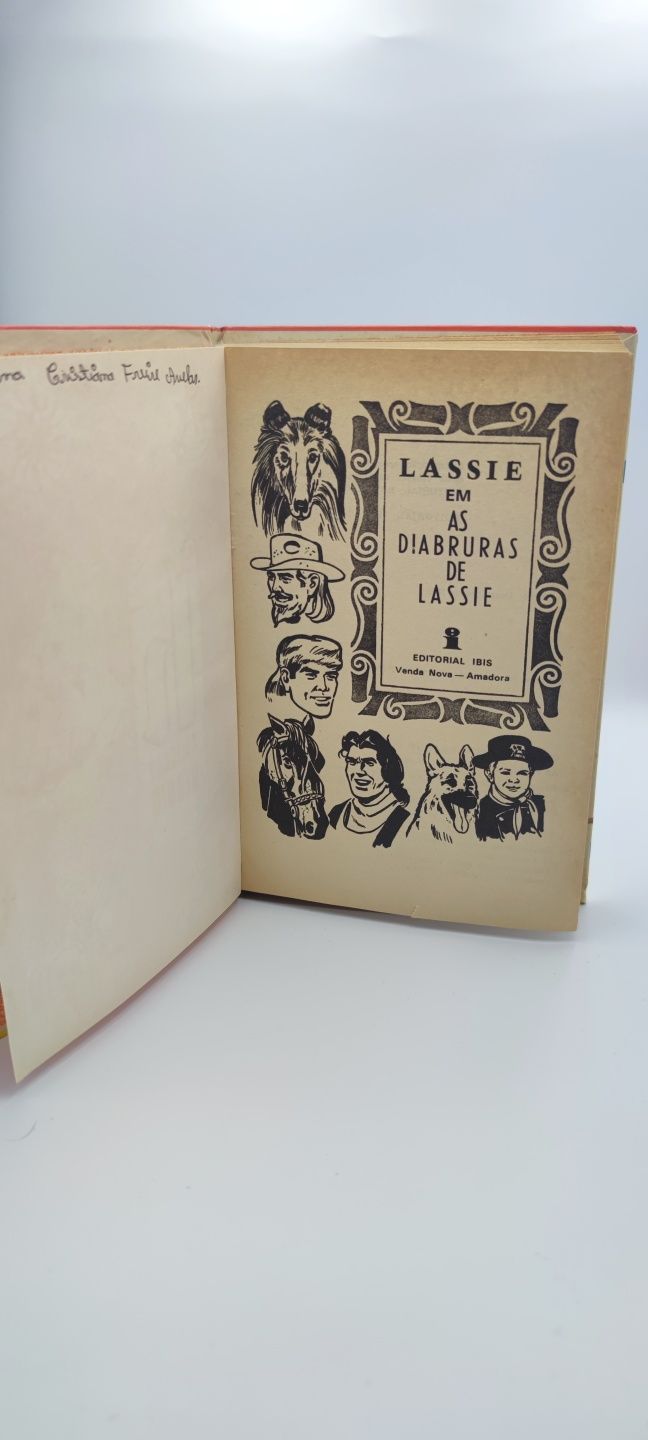 Livro- Ref CxB - As Diabruras de Lassie