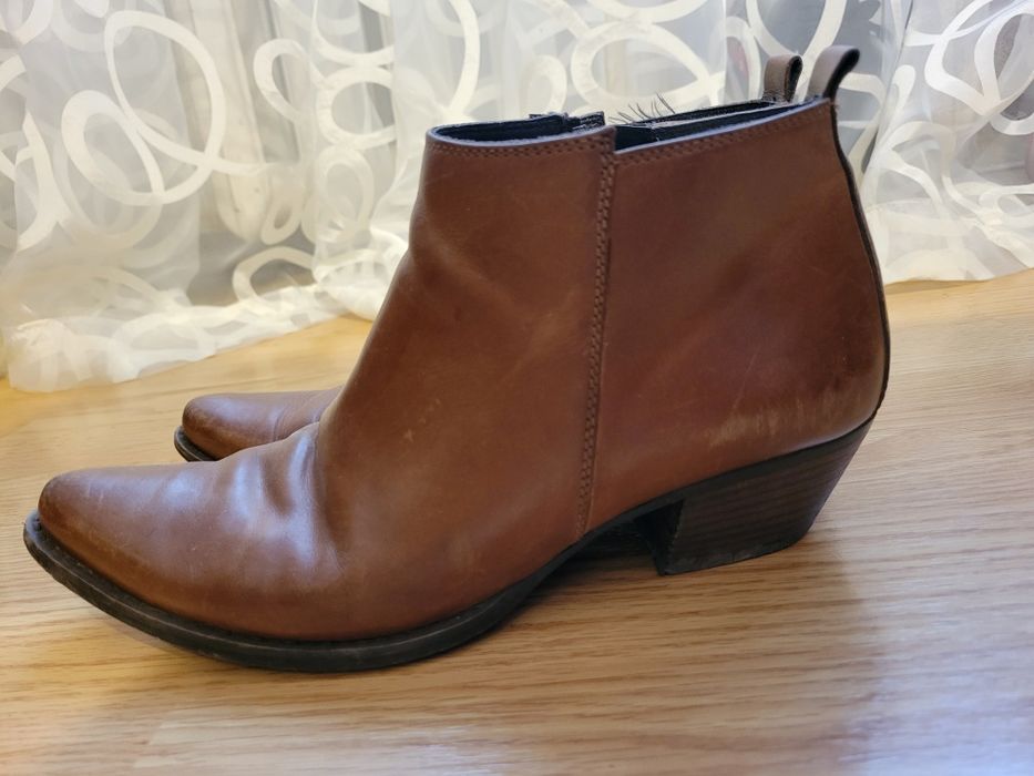 Козаки черевики шкіра 38