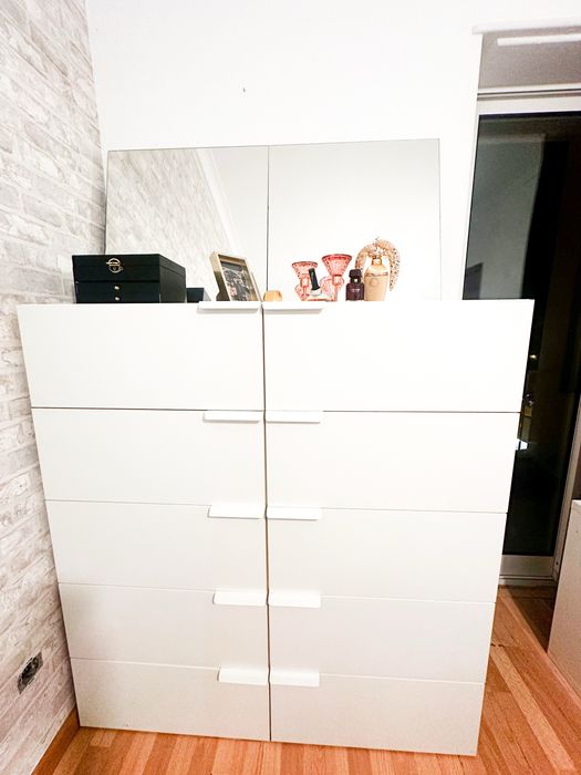 Roupeiro, Estante e Cômoda Grande - como novos - leia a descrição