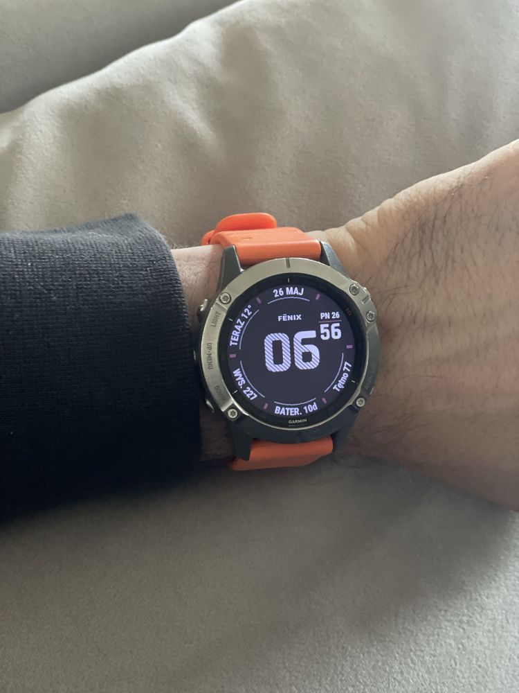 Garmin fenix 6 sapphire tytan