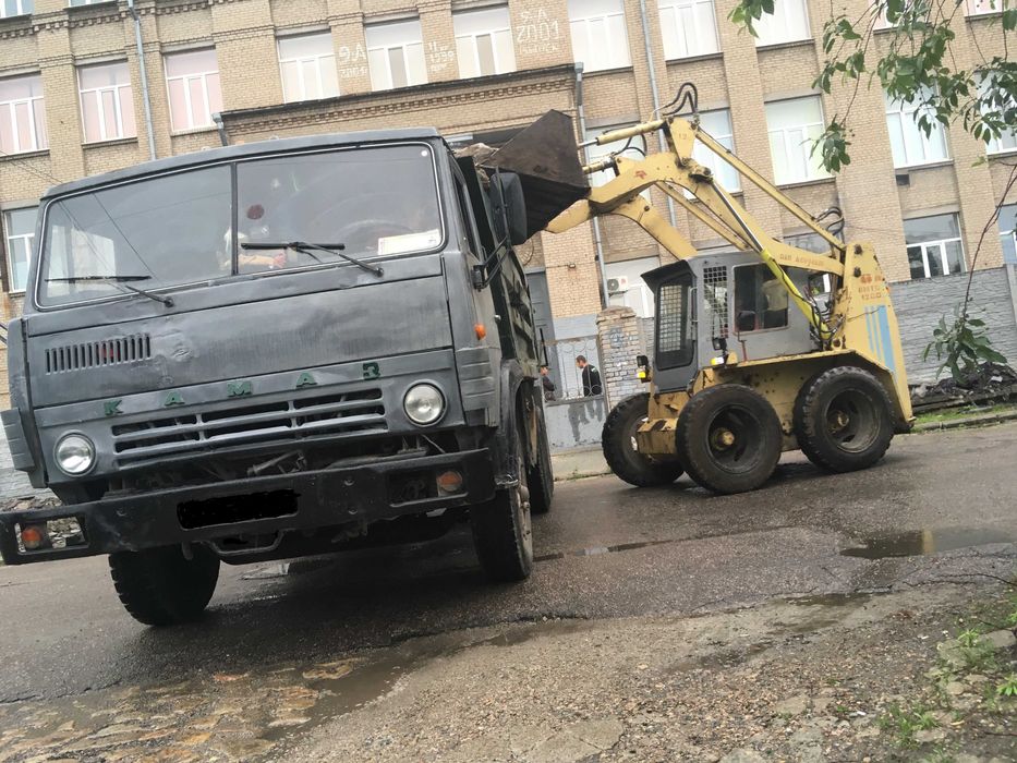 Щебень, песок, бут, шлак, отсев, глина, чернозем. Вывоз любого мусора.