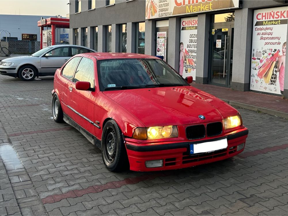 BMW E36 1.8is 140KM M42B18 Gruz/Drift Skret Kubeł