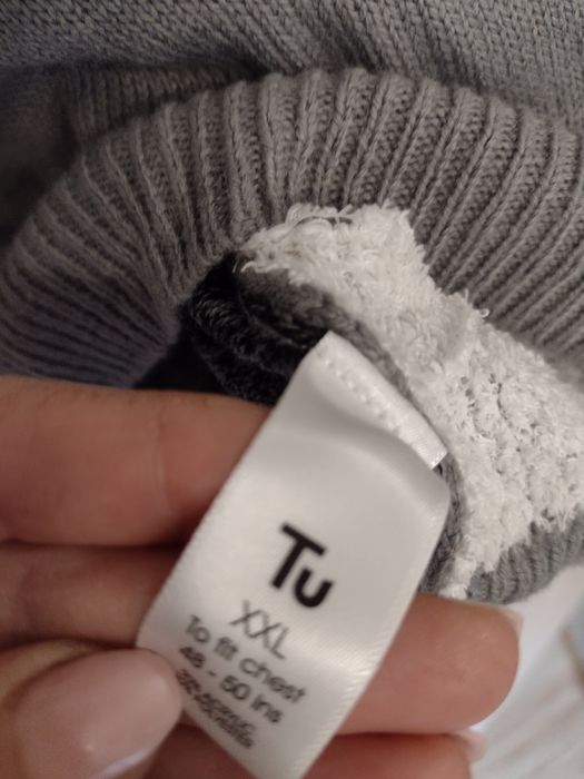 Sweter męski xxl zimowy swiateczny