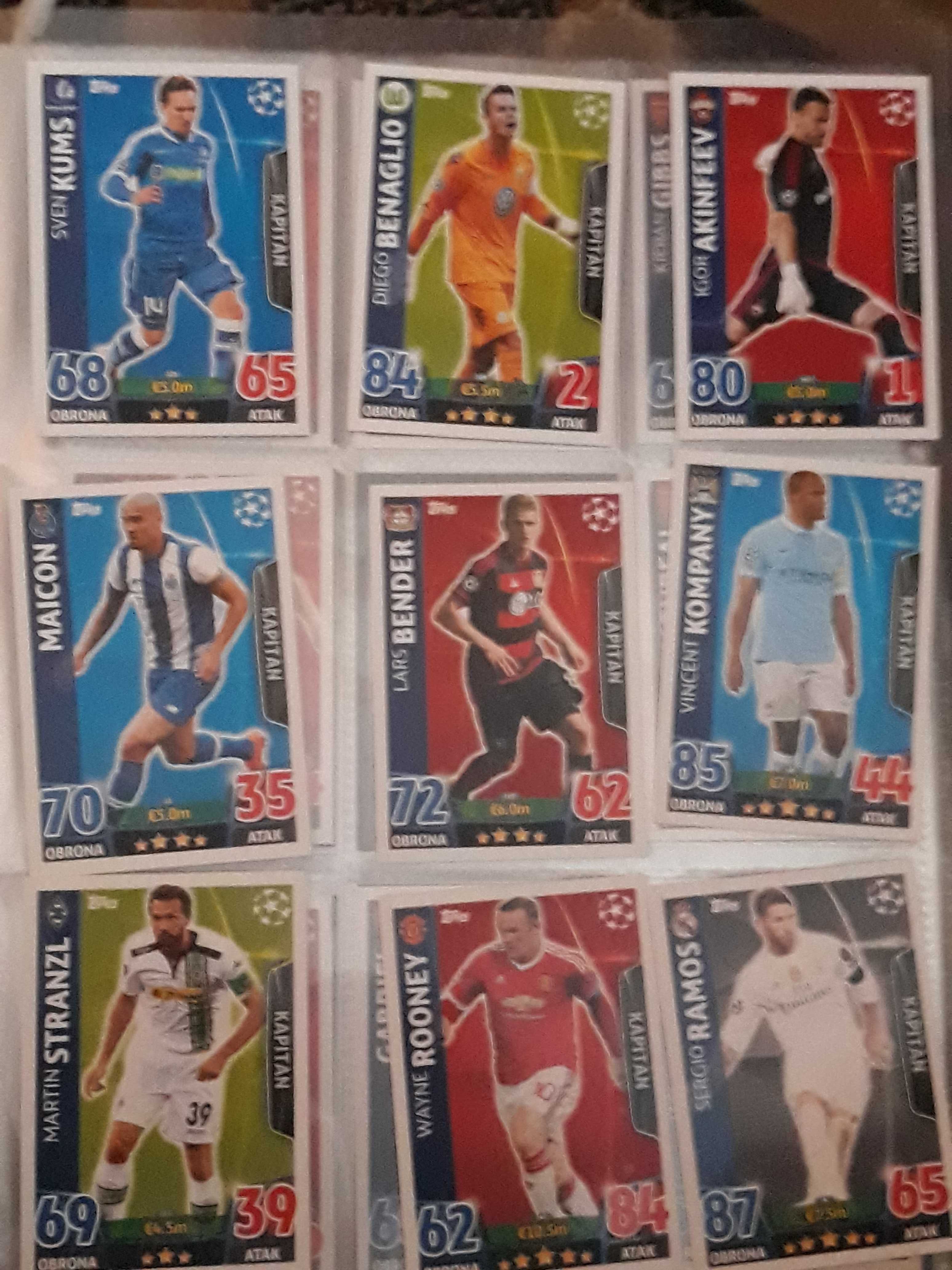 Topps Champions League Karty Kapitan