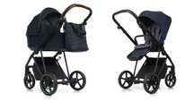 Wózek dziecięcy ROAN IVI 2.0 Mystic Blue Black 2w1/3w1/4w1 Od ręki!
