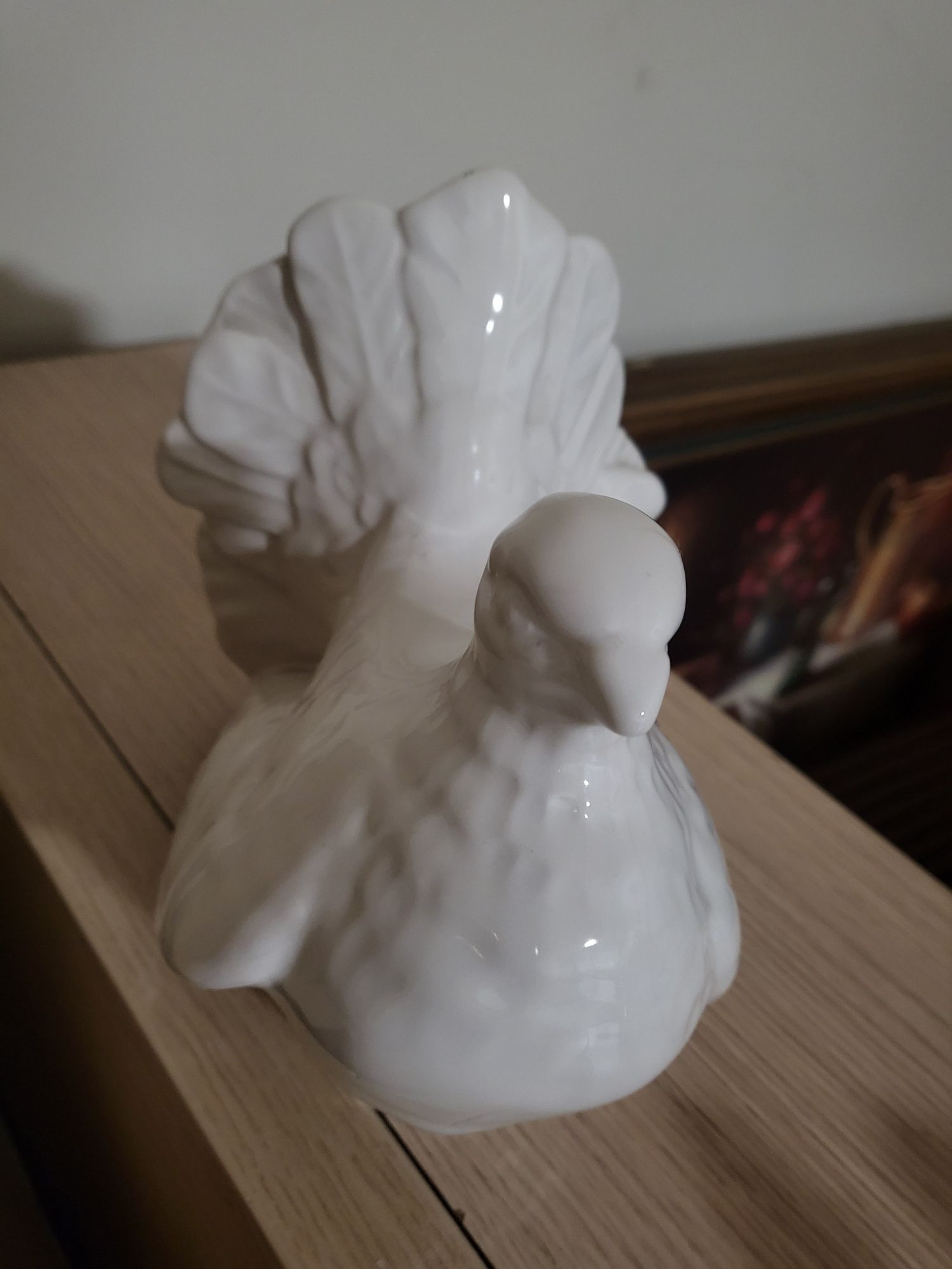 Pomba Branca porcelana