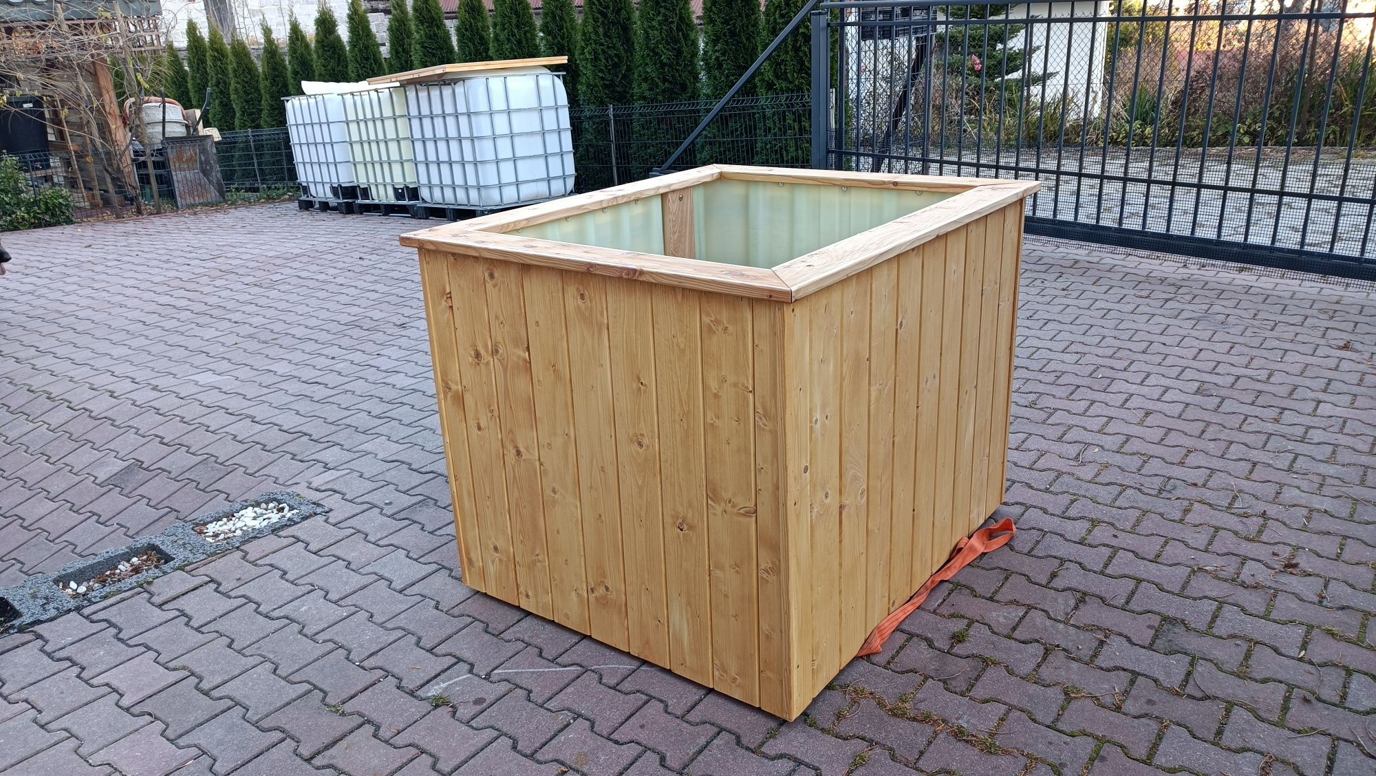 Zbiornik do morsowania Mauzer 1000 litrów Basen Beczka Morsowa