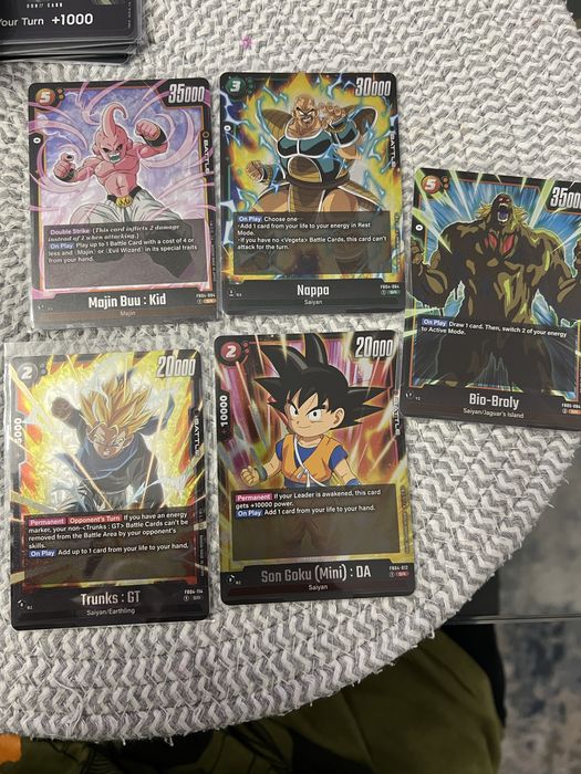 Cartas TCG op/dzb