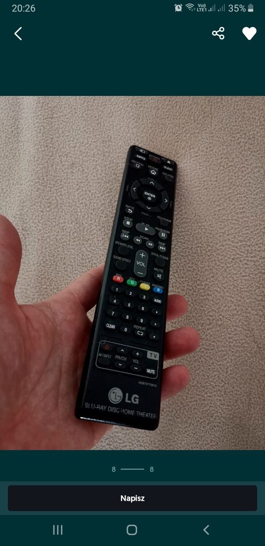 Kino domowe LG BH7240C 2.1 600w