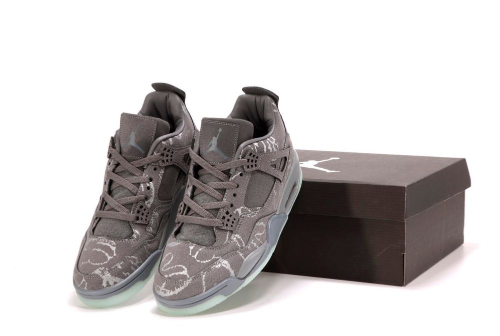 Buty Nike Air Jordan Retro 4 Kaws Grey męskie 41-45 trampki