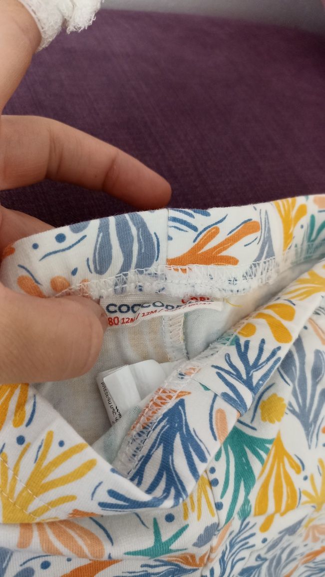 Dziewczęce legginsy 80