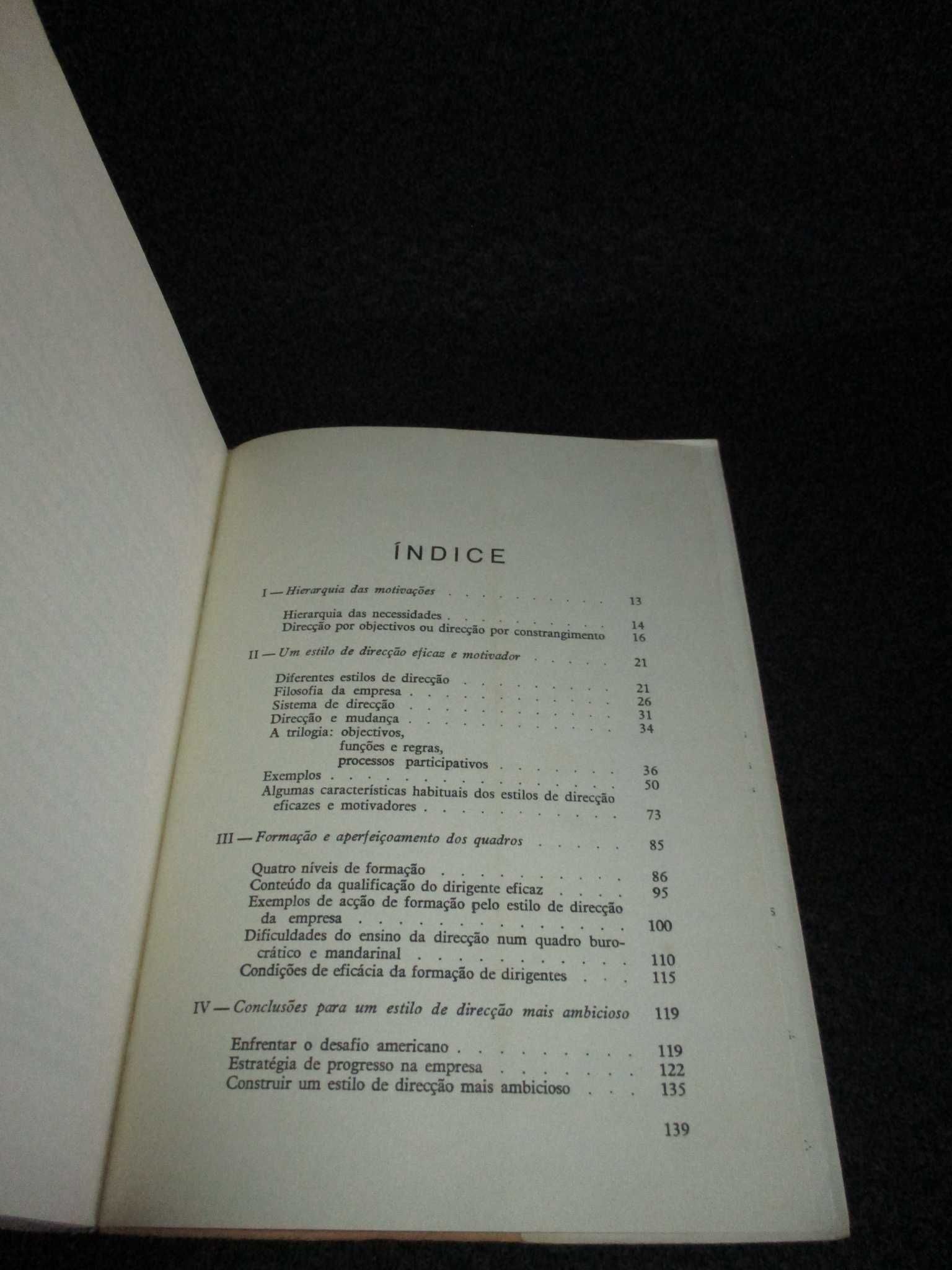 Livro Direcção Participativa por Objectivos Octave Gelinier