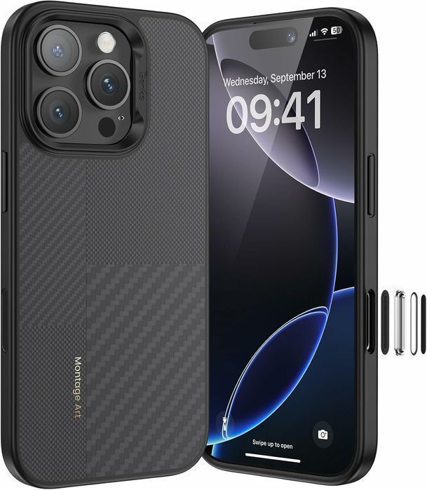 Etui Armor Pro Kevlar Metal Frame 600D+1500D (MF65) do Iphone 16