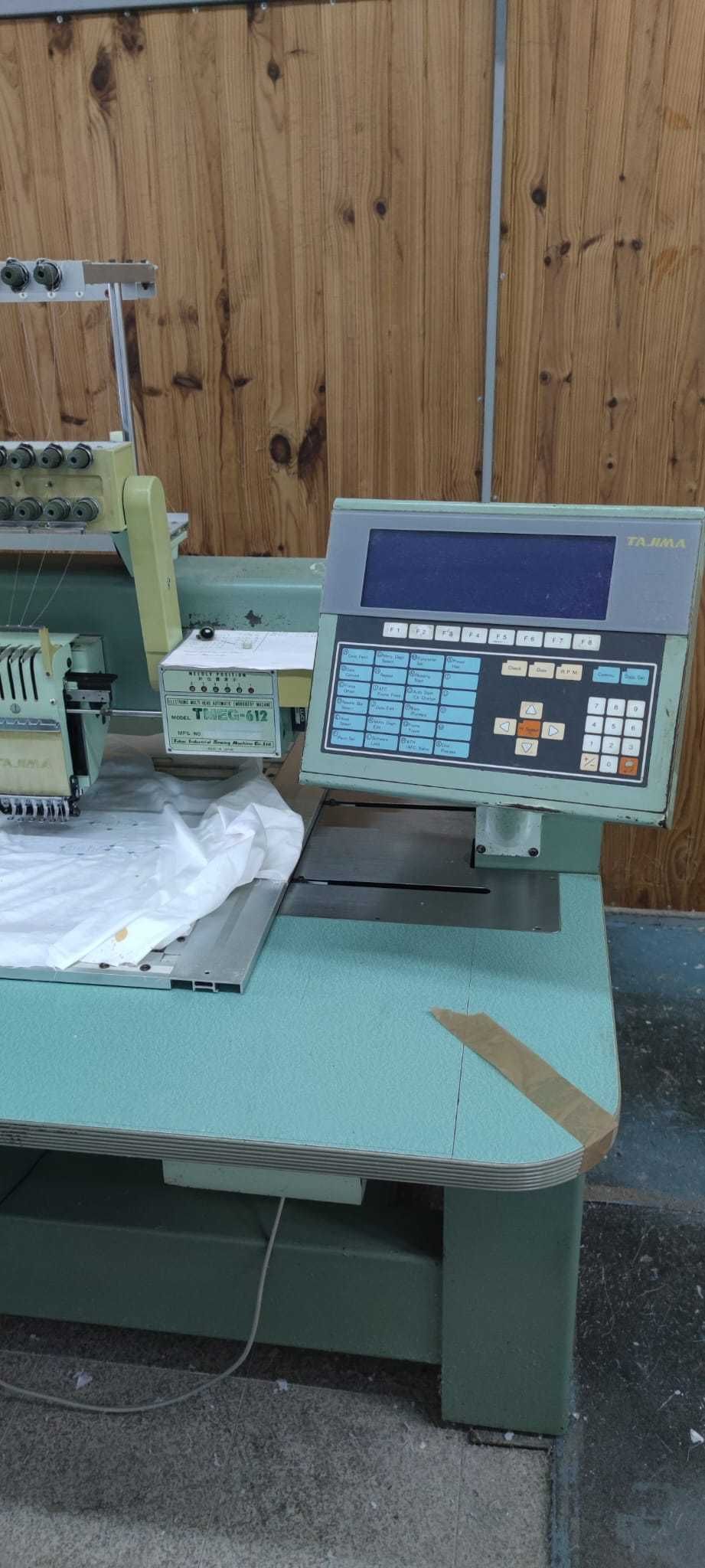 Máquina de Bordar TAJIMA 12 CABEÇAS