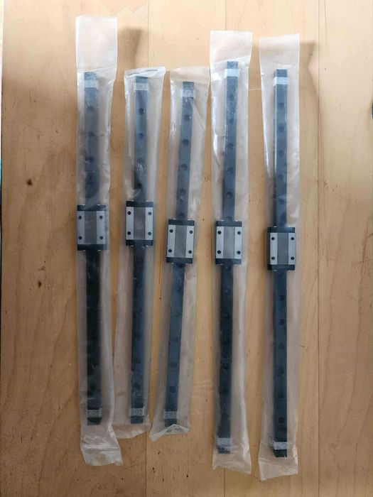 Szyna prowadnica liniowa MGN12H 400MM CZARNE (druk 3d, cnc)