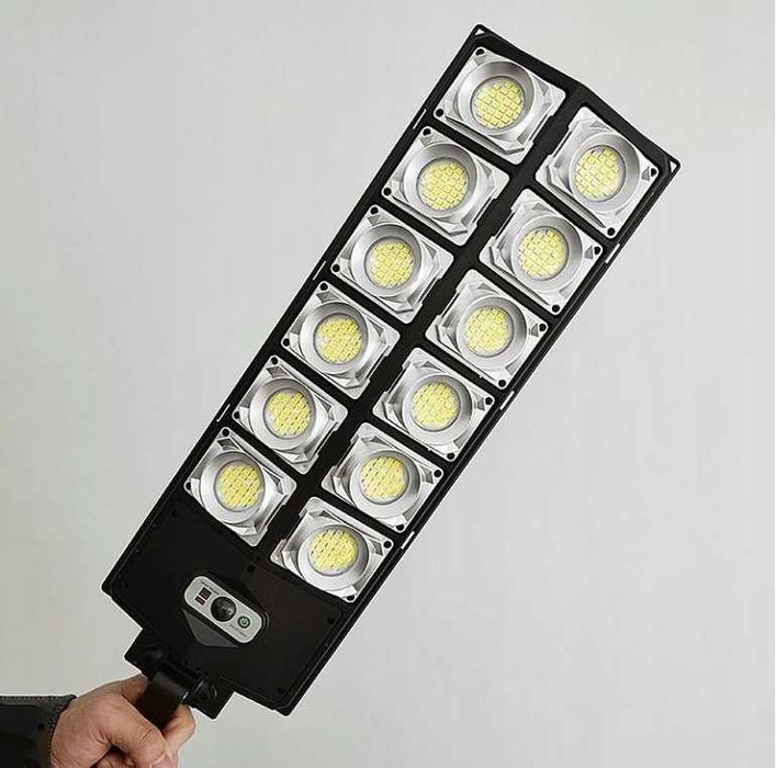 Latarnia Solarna LED 1200W z Pilotem – Duża, Wydajna, Wodoodporna