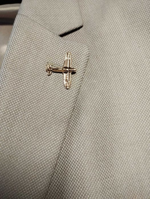 pins pin wpinka przypinka w klapę marynarki SAMOLOT Spitfire