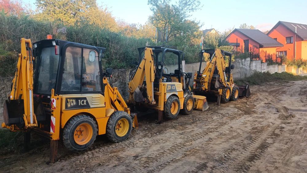 Mini koparko ładowarka 4x4 1cx jcb bobcat