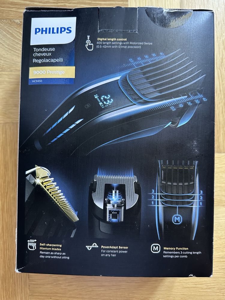 Strzyżarka PHILIPS Seria 9000 HC9450/15 0.5-42 mm