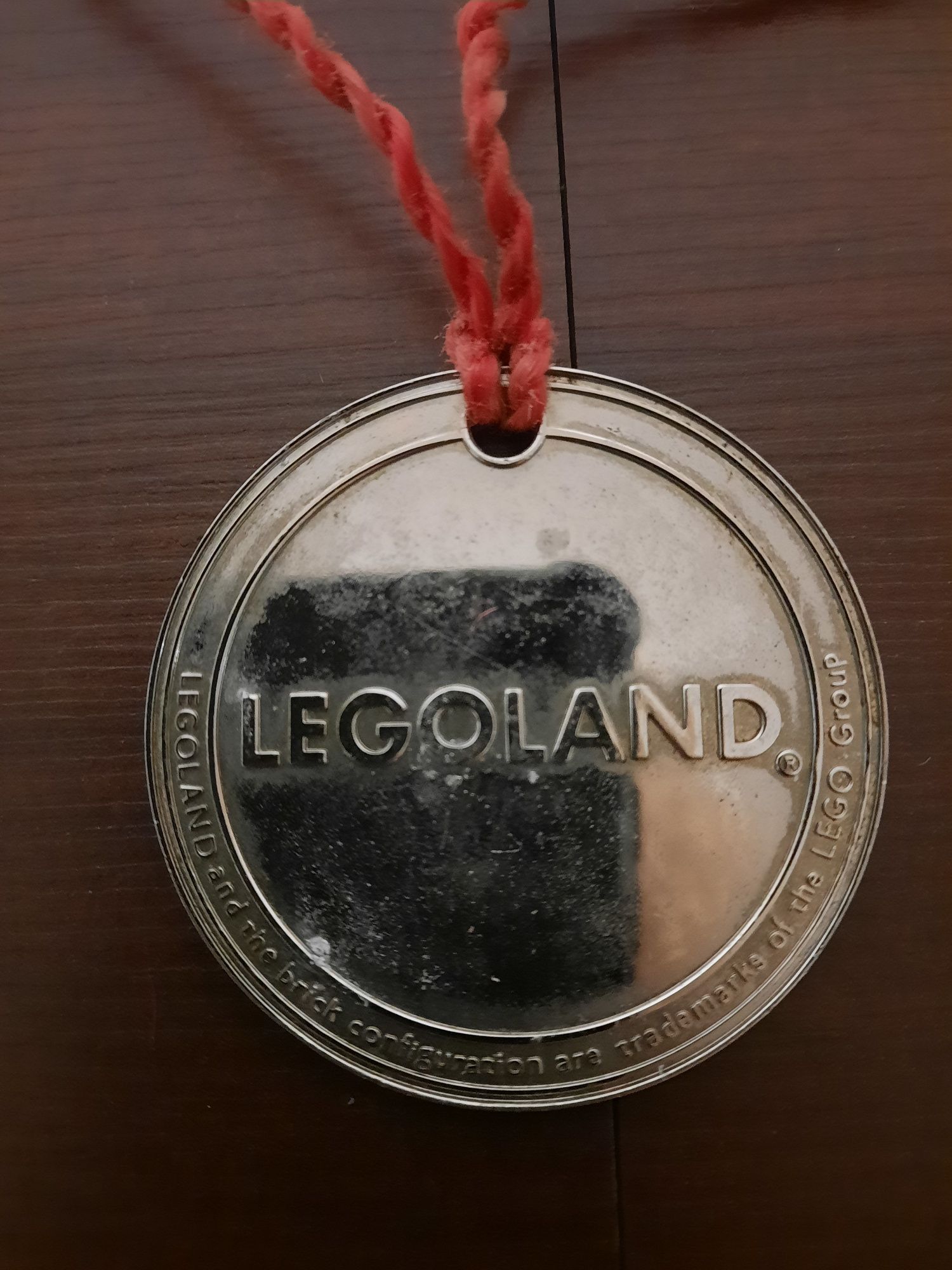 Медаль Legoland Оригинал 2004 год