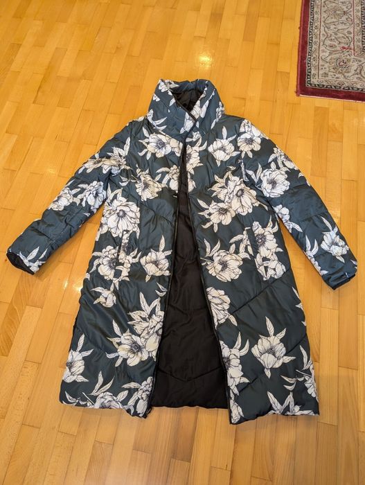 Куртка пуховик двосторонній