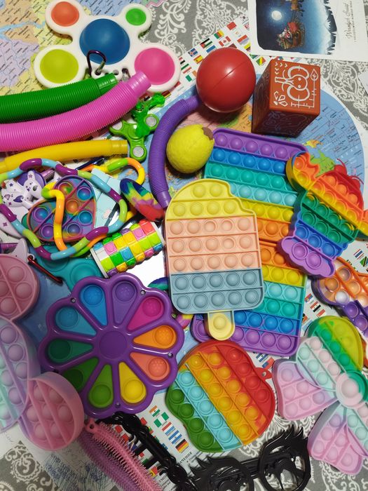 Антистрес Pop It, Snapperz, Pop tube.