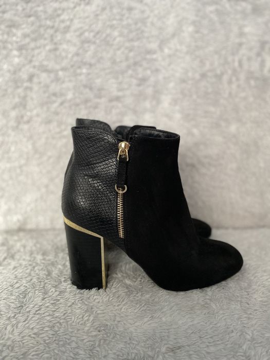 Ботінки черевики взуття жіноче замш