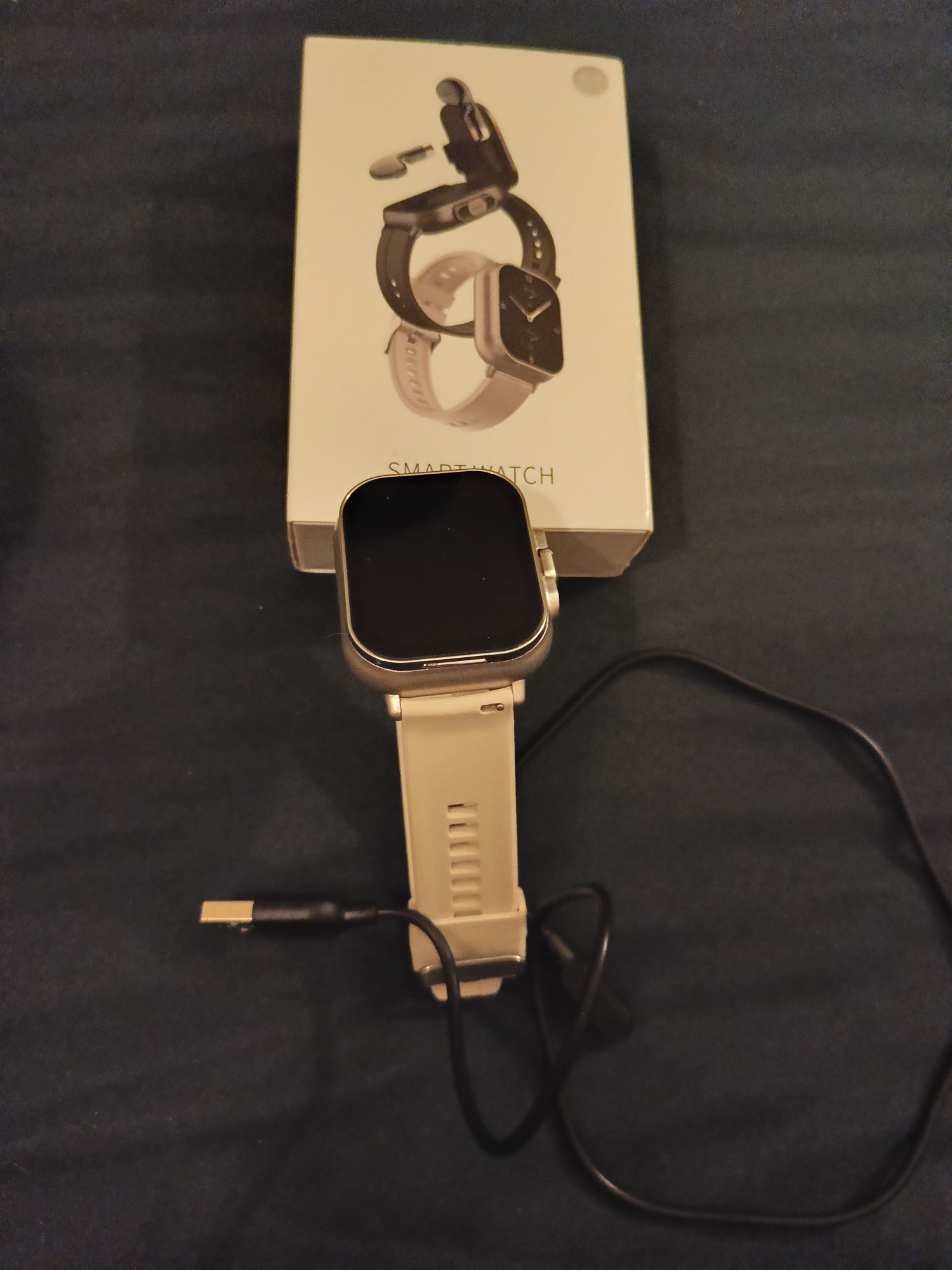 Smartwatch z słuchawkami (zestaw)