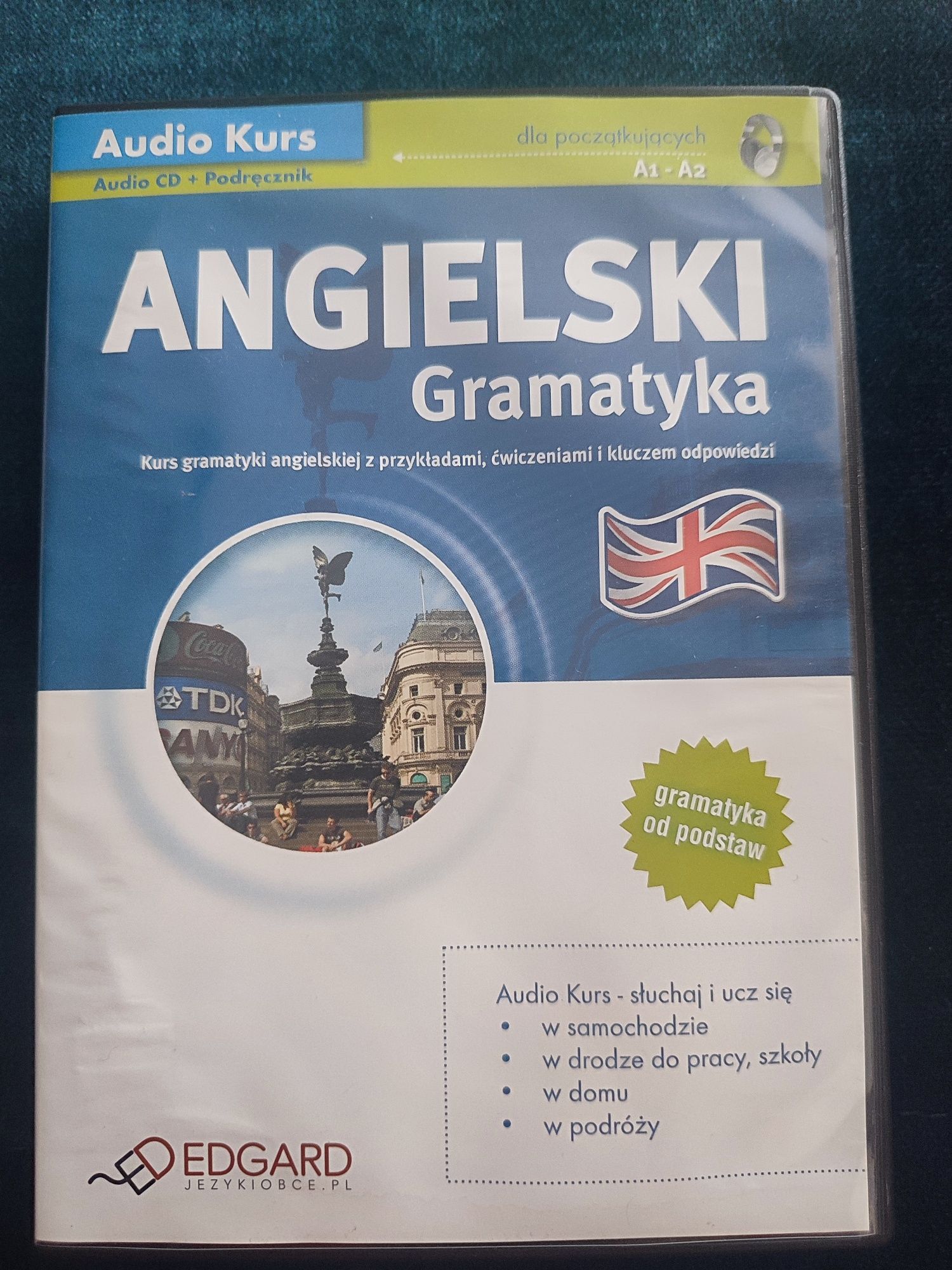 Język angielski gramatyka dla początkujących płyta cd