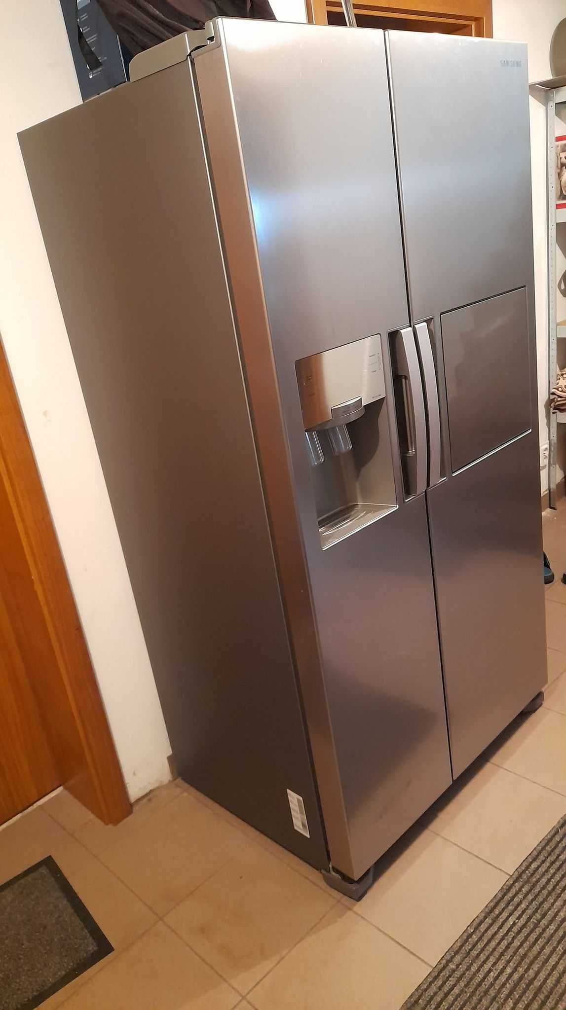 Lodówka Samsung RS7687FHCSL Side By Side uszkodzona części