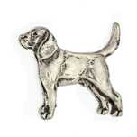 Beagle pin posrebrzony Art-Dog
