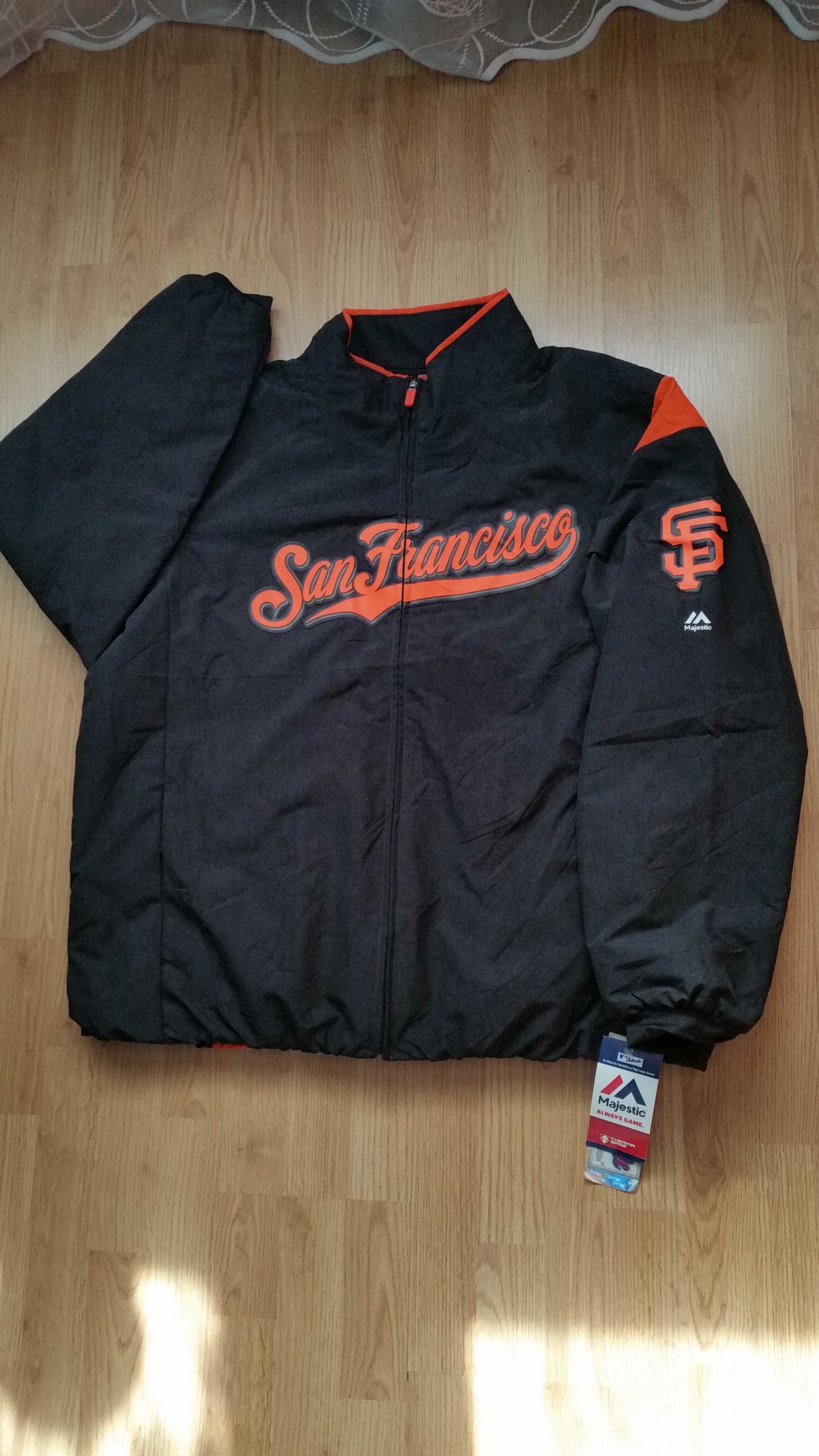 Kurtka MLB San Francisco Giants Majestic Therma Base