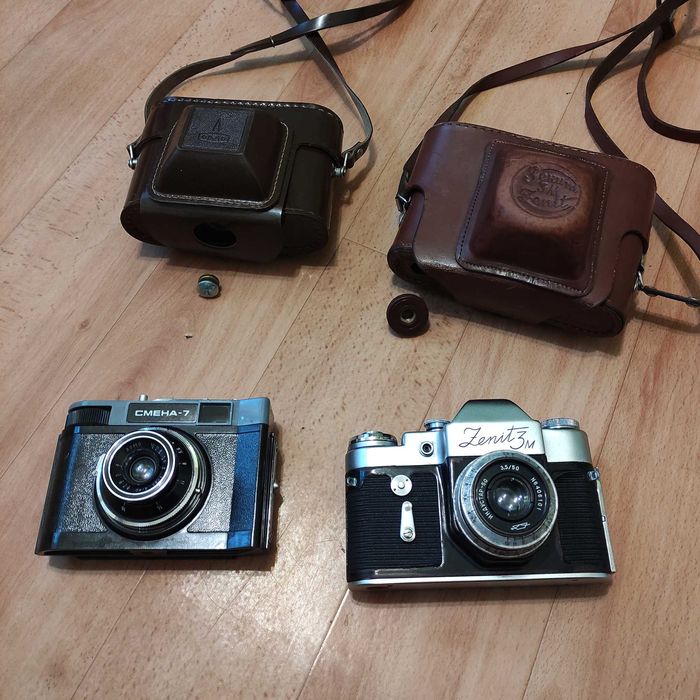 Фотоапарат ЗЕНИТ-3М та СМЕНА-7