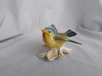 ENS figurka porcelanowa ptak sikorka