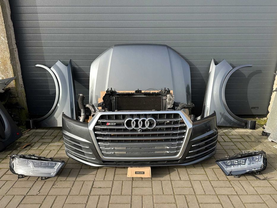 Audi Q7 4M Бампер передний рестайлинг дорестайлинг