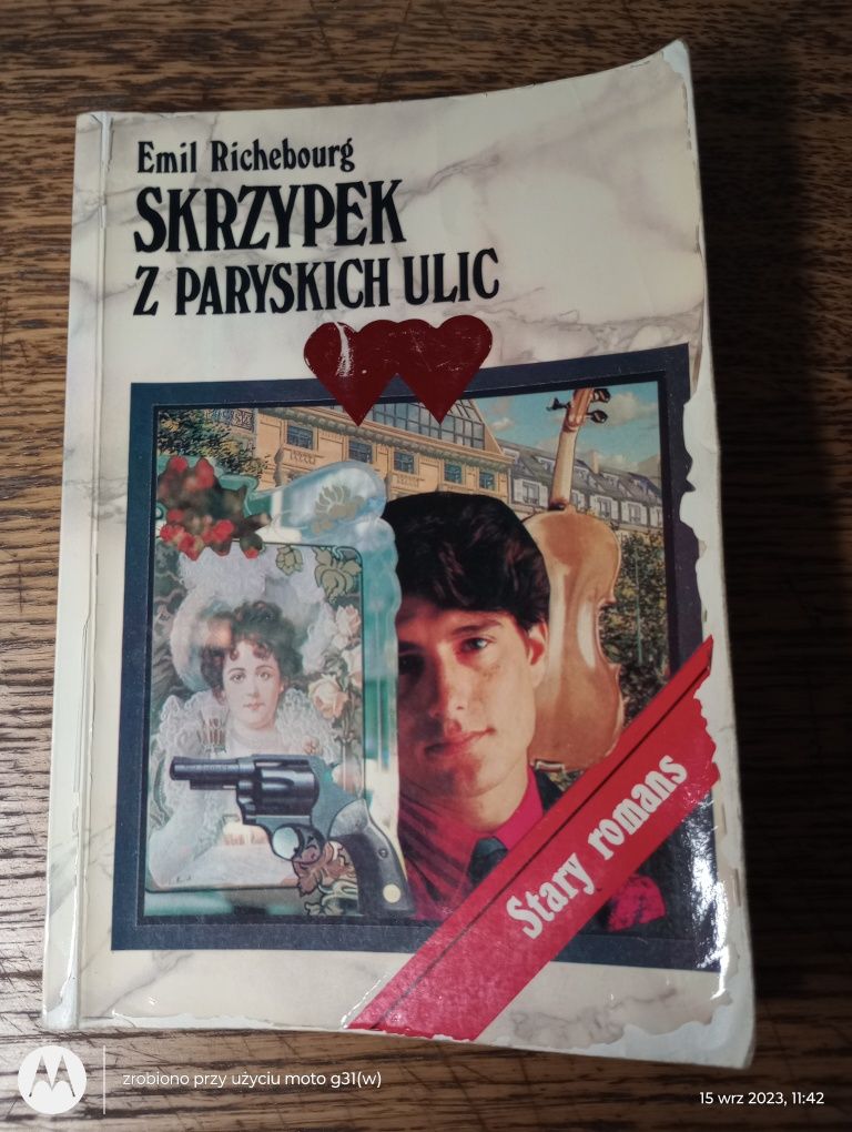 Skrzypek z paryskich ulic. Emil Richebourg.