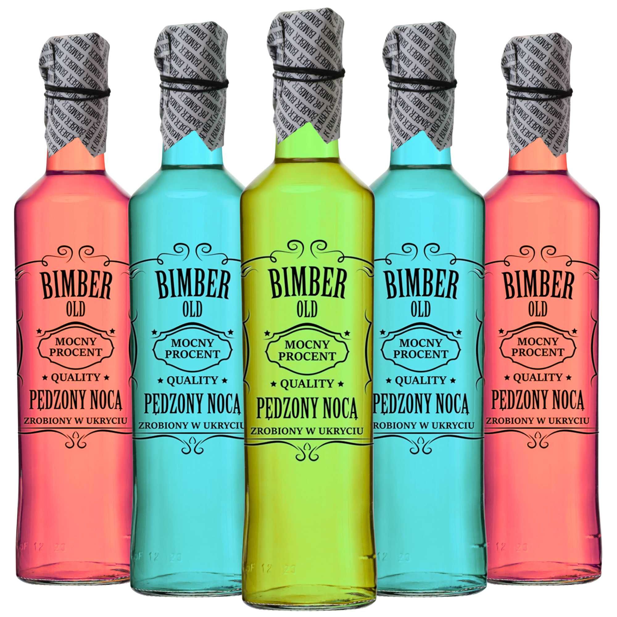 Szklana butelka, butelki na wesele, butelki na nalewki 500 ml , 0,5 l