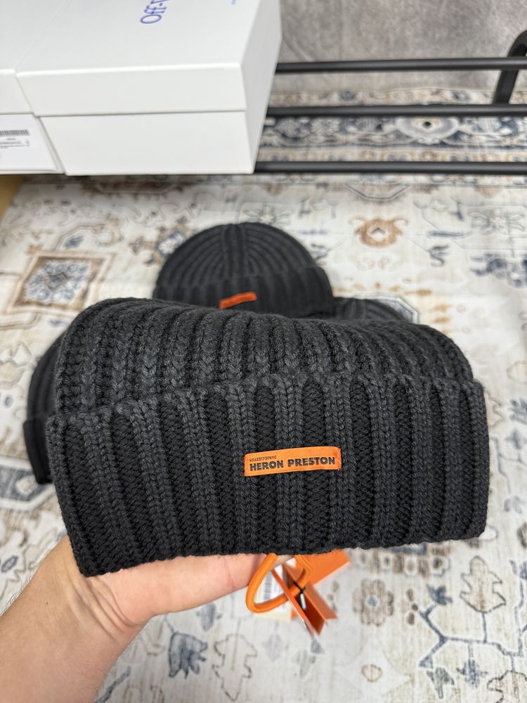 Оригинальная шапка Heron Preston Rib Beanie