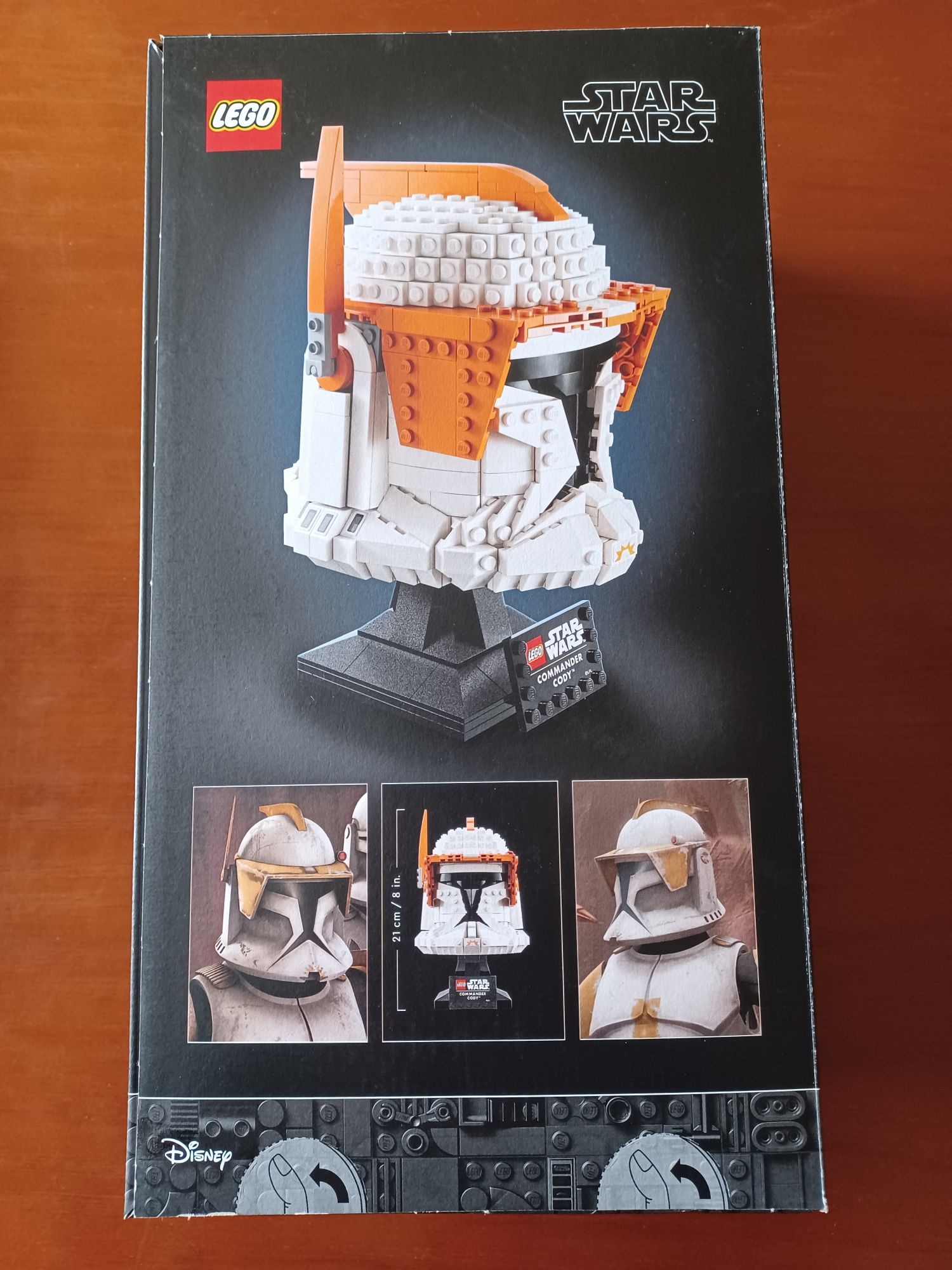 Lego Disney Star Wars Capacete "Clone Commander Cody" - 75350