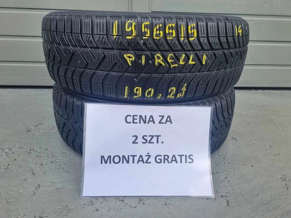 195/65/15 cena za 2 szt zimowe** pirelli wa-wa centrum