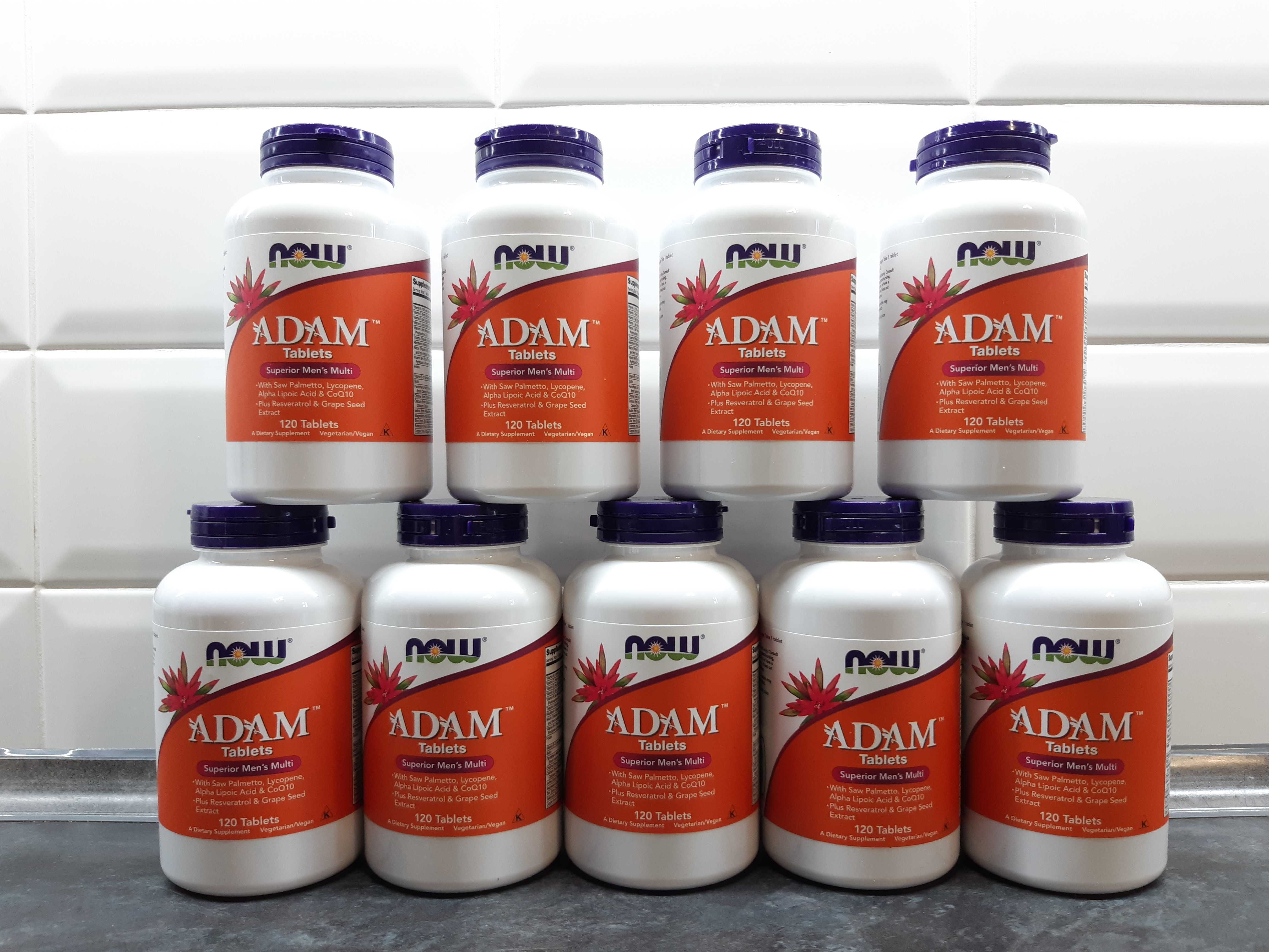 Now Foods, Adam (120 таб.), мужские витамины, чоловічі вітаміни