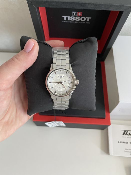 Механічний новий швейцарский годинник часи tissot powermatic 80