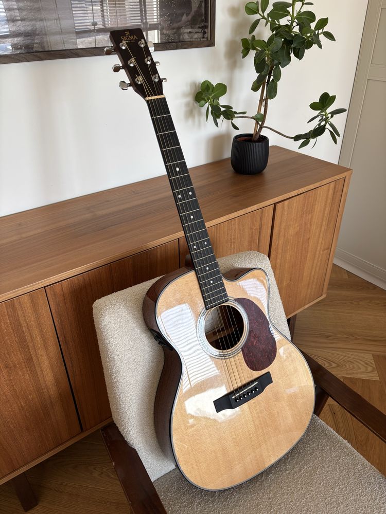 Gitara elektroakustyczna Sigma OOOMC-1E plus futerał