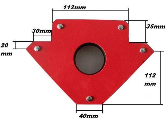 KĄTOWNIK MAGNETYCZNY SPAWALNICZY. Spawanie Podnoszenie do 33kg Solidny