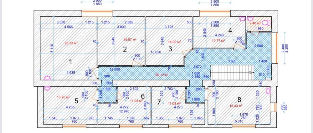 Здам кабінети в оренду 11,03 м.кВ. та 15,43 м.кВ.