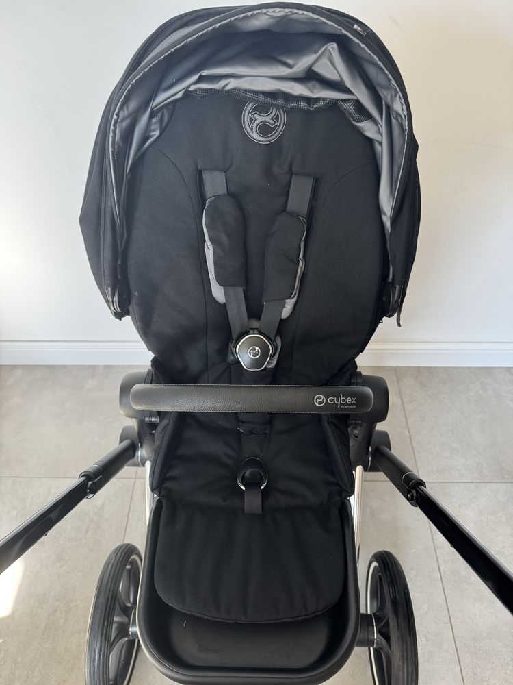 Cybex Priam 4.0 2w1 Black / Chrome Black