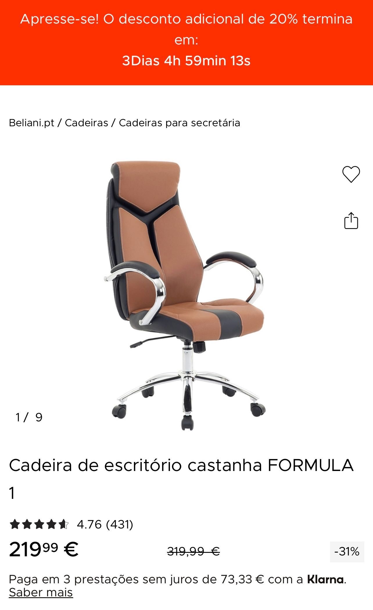 Cadeira de Escritório Belliani